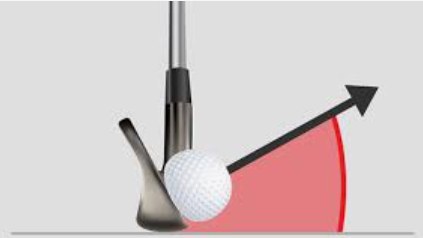 How do you get the right descent angle to compress the ball.