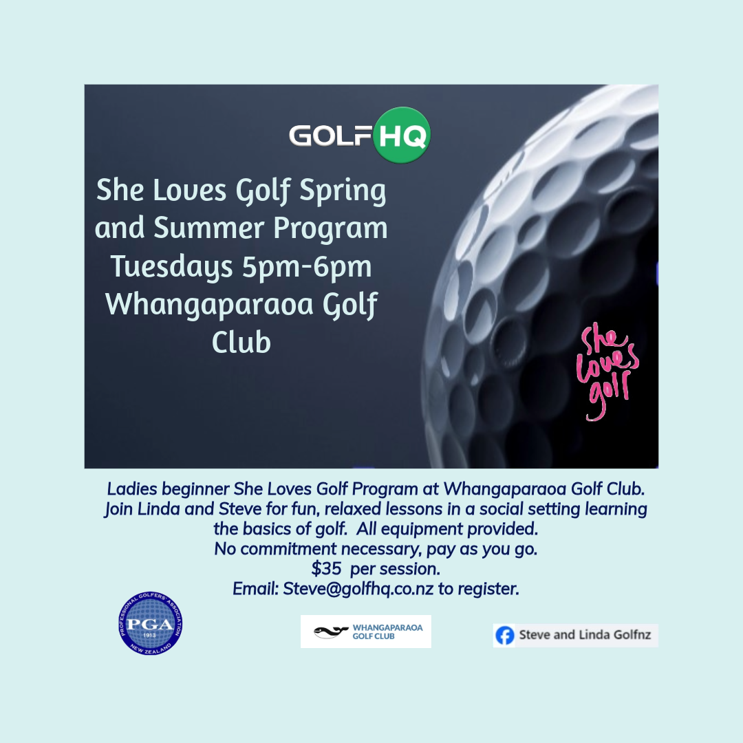 Steve Morgan Golf coaching at Whangaparāoa